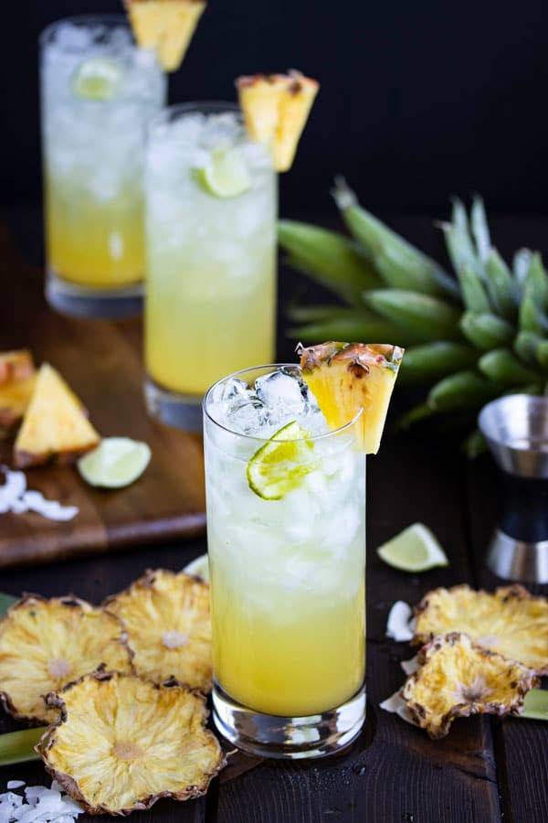 Coconut Rum Drinks
 Pineapple & Coconut Rum Drinks Cooks with Cocktails