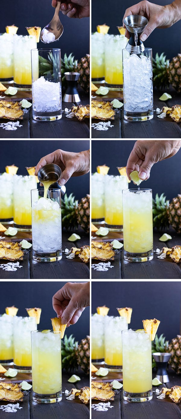 Coconut Rum Drinks
 Pineapple & Coconut Rum Drinks Cooks with Cocktails