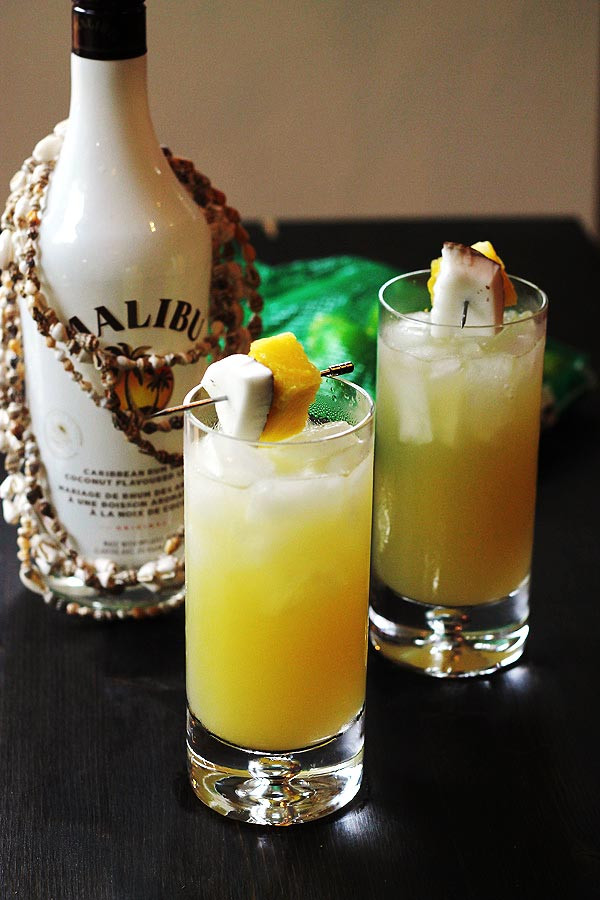 Coconut Rum Drinks
 Coconut Pineapple Rum Drinks