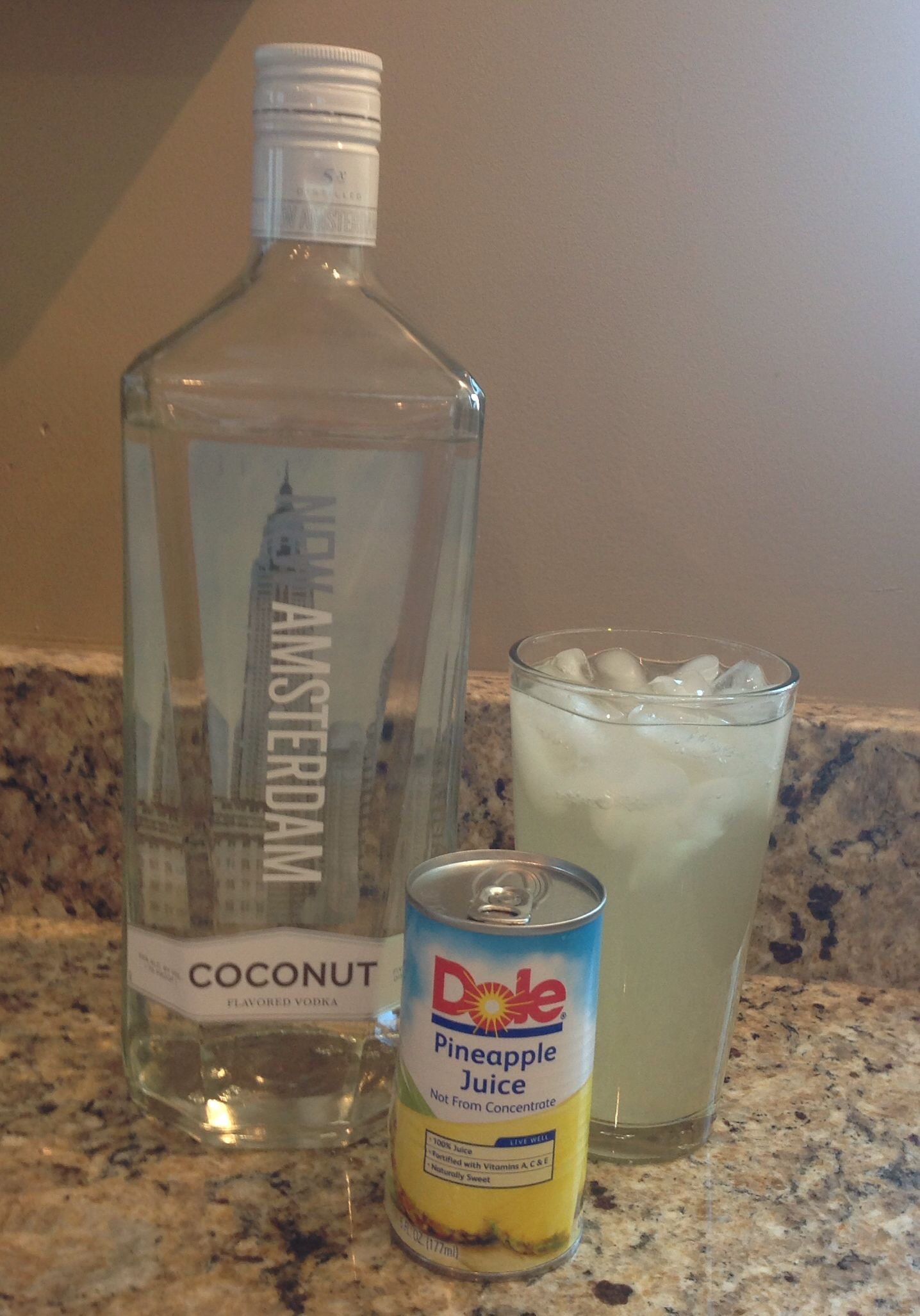 Coconut Vodka Drinks
 My favorite summer cocktail New Amsterdam Coconut Vodka