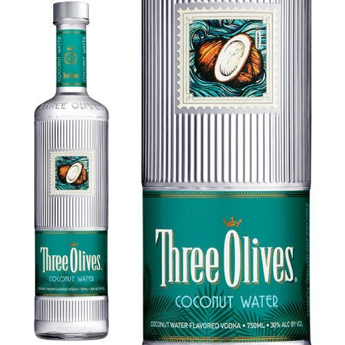 Coconut Vodka Drinks
 Three Olives Coconut Water Vodka 750ml