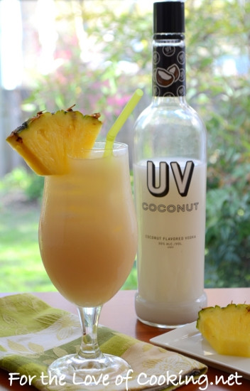 Coconut Vodka Drinks
 Coconut Vodka and Pineapple Juice