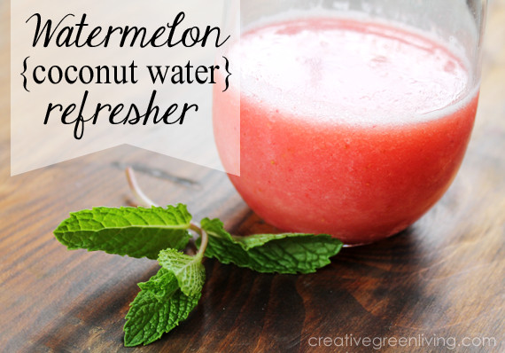 Coconut Water Smoothie Recipes
 Watermelon Coconut Water Refresher Smoothie Recipe