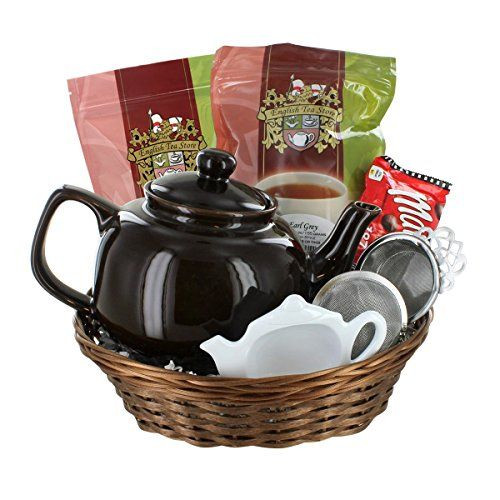 Coffee And Tea Gift Basket Ideas
 206 best Coffee & Tea Gifts images on Pinterest