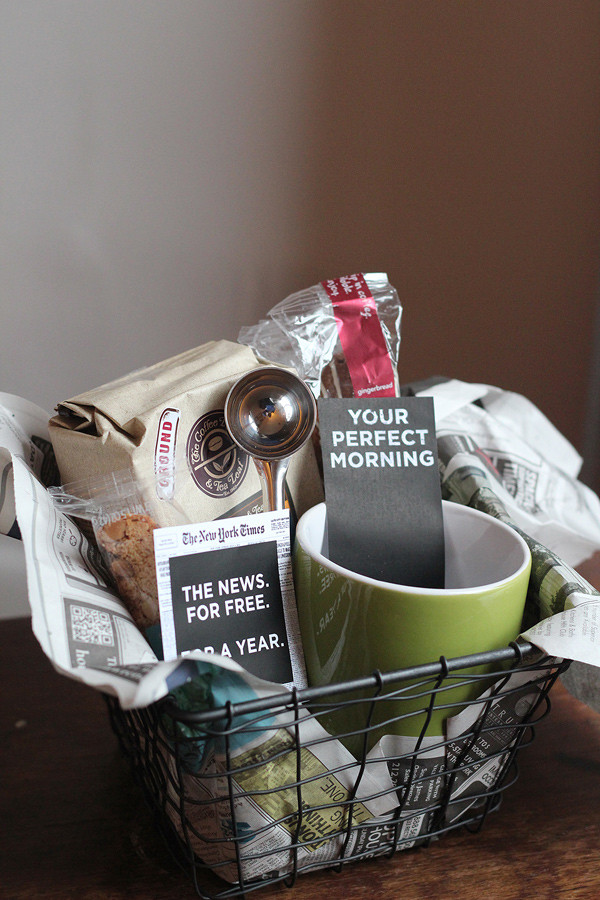 Coffee Gift Baskets Ideas
 10 Gorgeous DIY Gift Basket Ideas