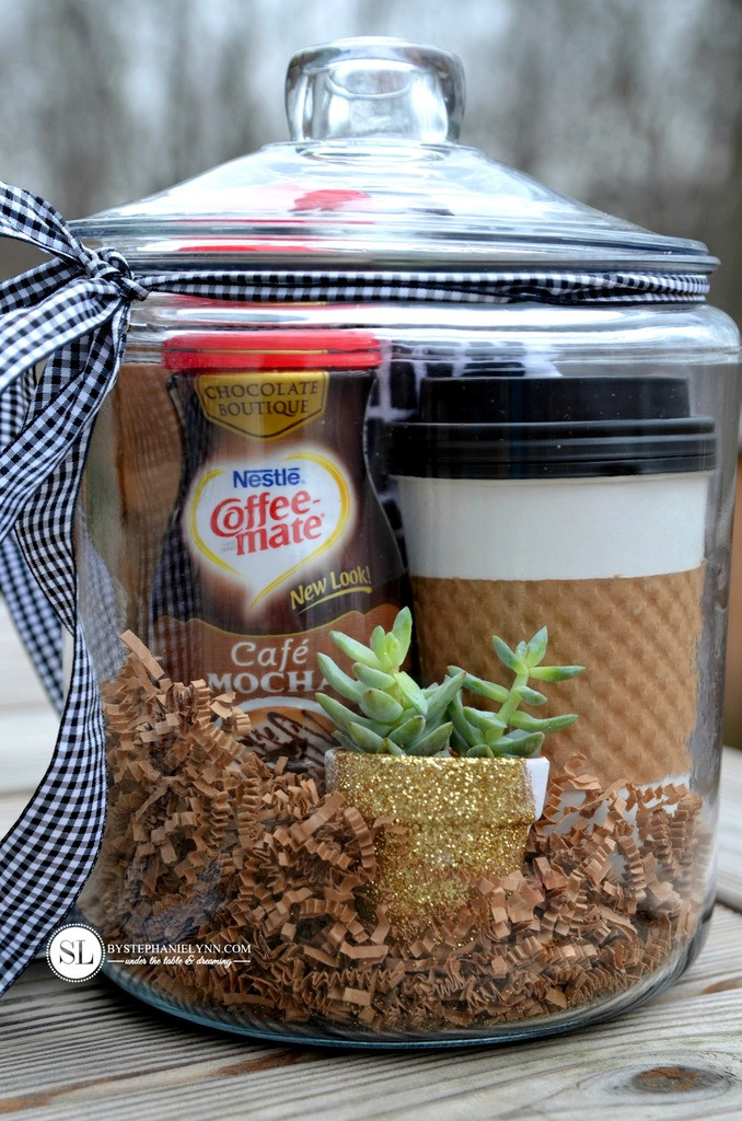 Coffee Gift Baskets Ideas
 Coffee Gift Basket BigDIYIdeas