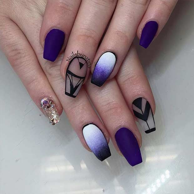 Coffin Nail Design Ideas
 31 Trendy Nail Art Ideas for Coffin Nails