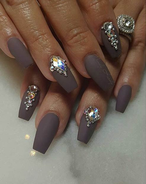 Coffin Nail Design Ideas
 31 Trendy Nail Art Ideas for Coffin Nails