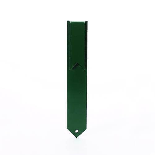 Col-Met Steel Landscape Edging
 COL MET 12" Green Steel Splicing Lawn Edging Stake at