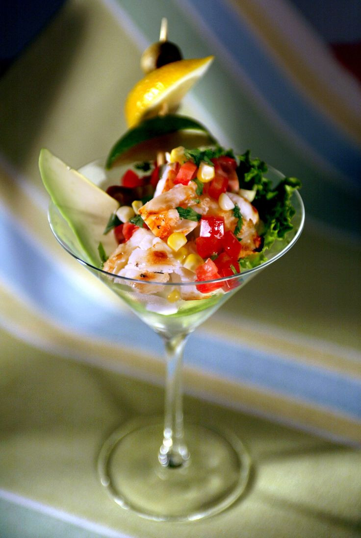 Cold Seafood Appetizers
 Lobster martini Recipe