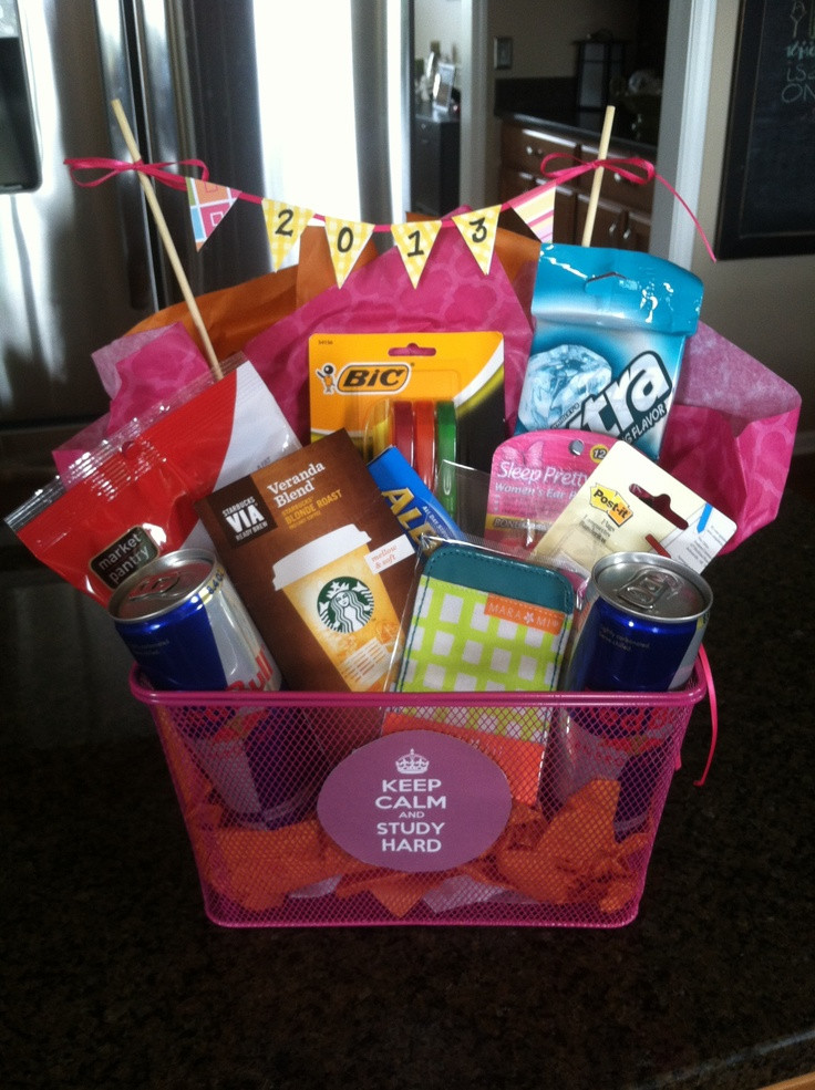 College Grad Gift Basket Ideas
 Graduation t basket What all students need