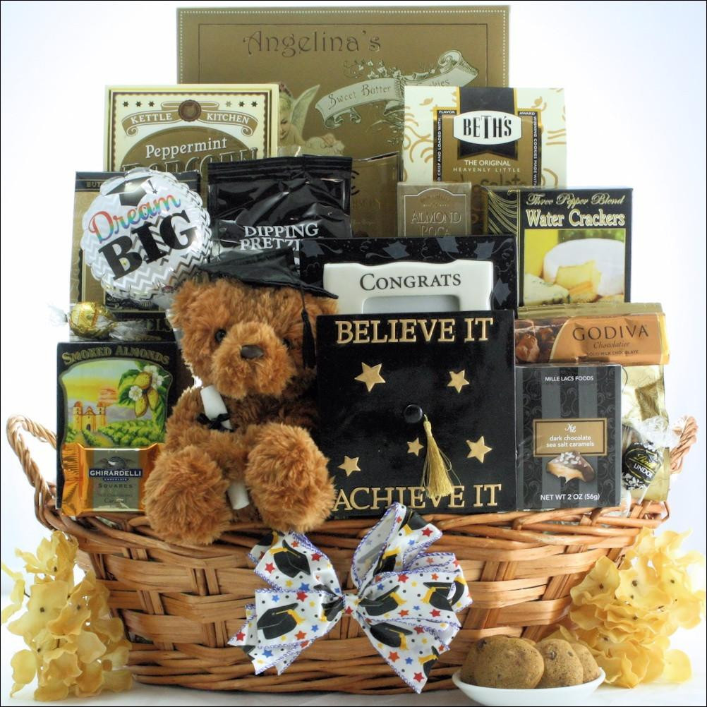 College Grad Gift Basket Ideas
 You Did It Graduation Gift Basket