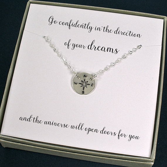 College Graduation Gift For Daughter Ideas
 Items similar to Graduation Gift pass Necklace High