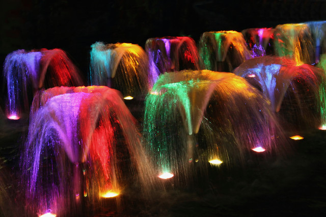 Color Changing Led Landscape Lighting
 LED Color Changing Fountain Lighting Contemporary