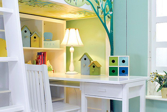 Color For Kids Room
 Two Homes with Colorful Kids Rooms Included