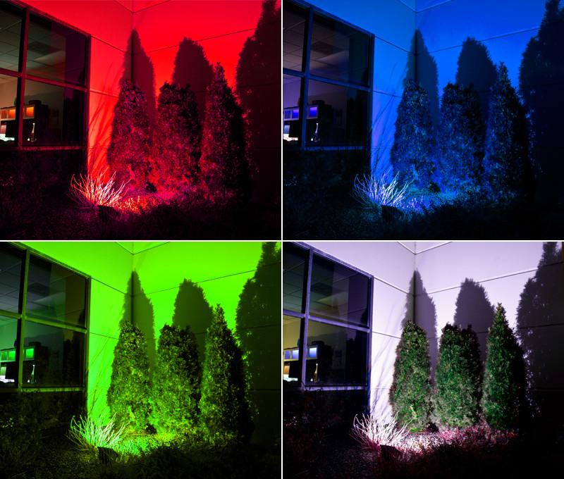 Colored Landscape Lighting
 10 facts to know about Colored outdoor flood lights