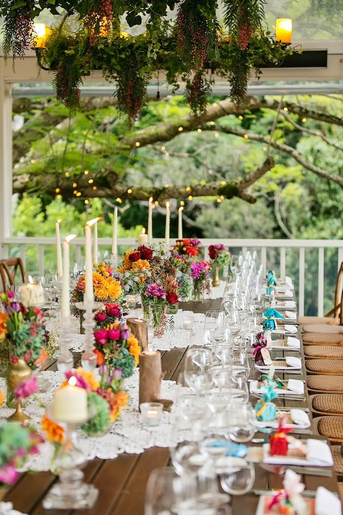 Colorful Wedding Ideas
 Colorful Outdoor Wedding Idea in Queensland MODwedding