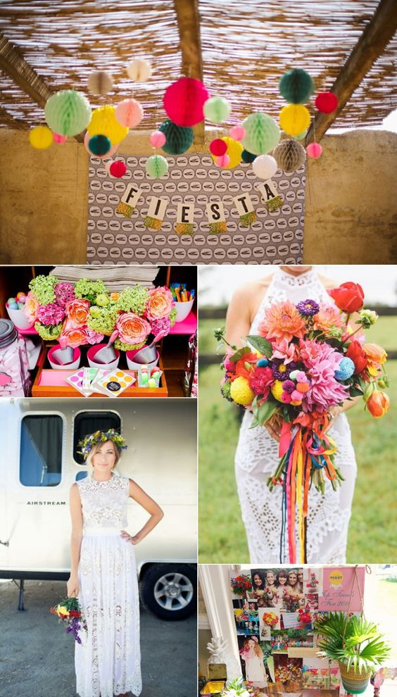 Colorful Wedding Ideas
 100 Colorful Mexican Festive Wedding Ideas – Page 6 – Hi