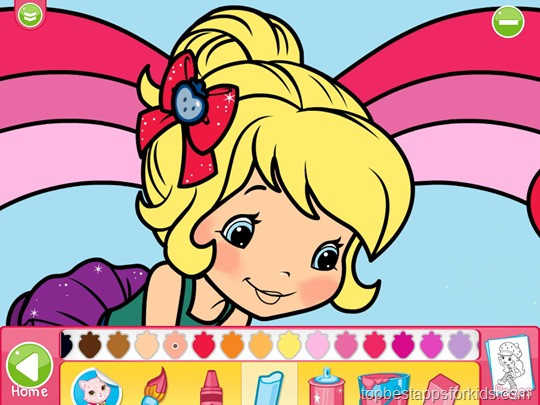 Coloring Apps For Kids
 Strawberry Shortcake Jumbo Coloring Book