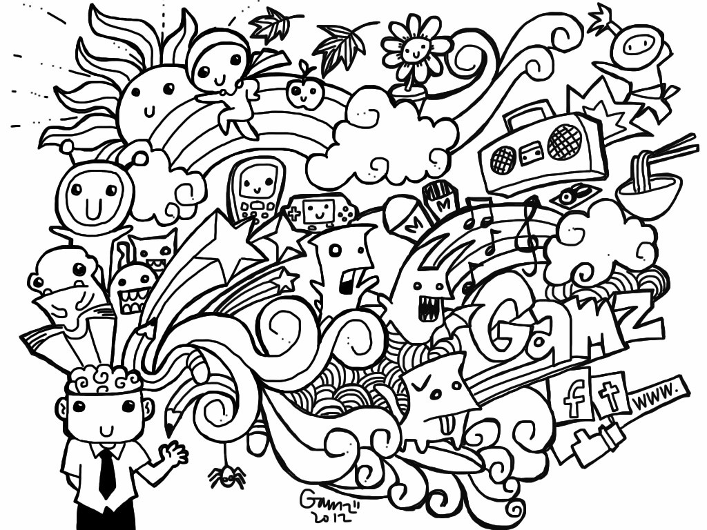 Coloring Art For Kids
 Doodle Coloring Pages Best Coloring Pages For Kids