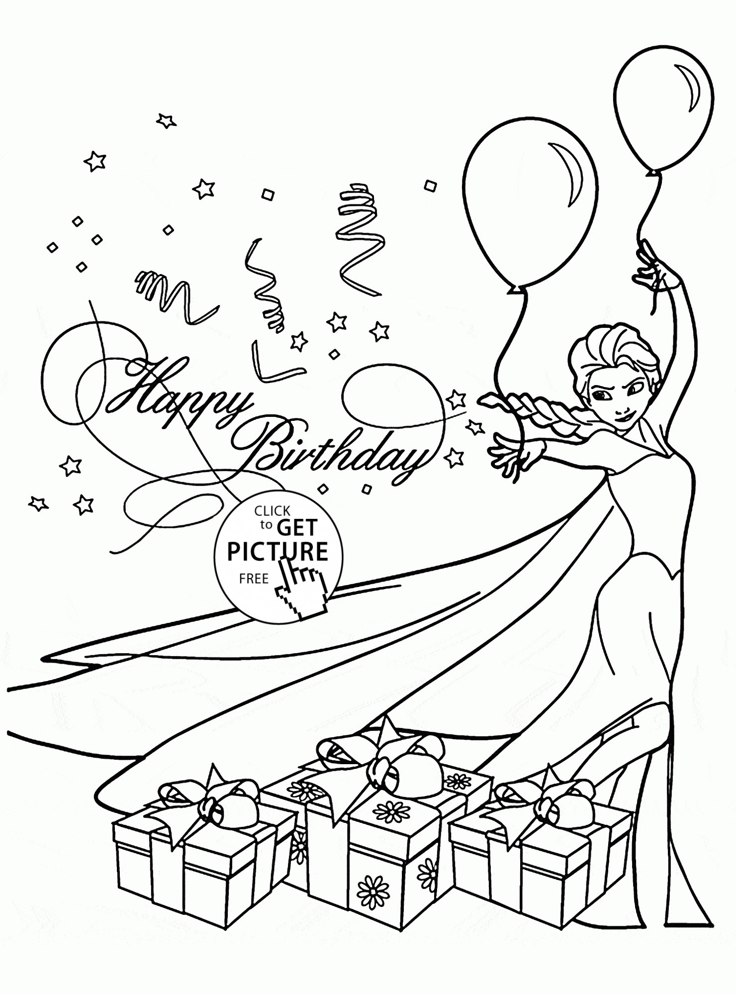 Coloring Birthday Cards
 Birthday Cards Ideas Drawing at GetDrawings