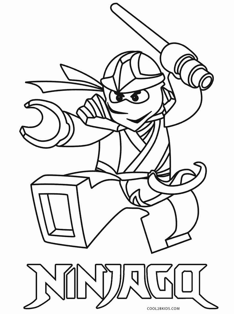 Coloring Book For Kids
 Free Printable Ninjago Coloring Pages For Kids