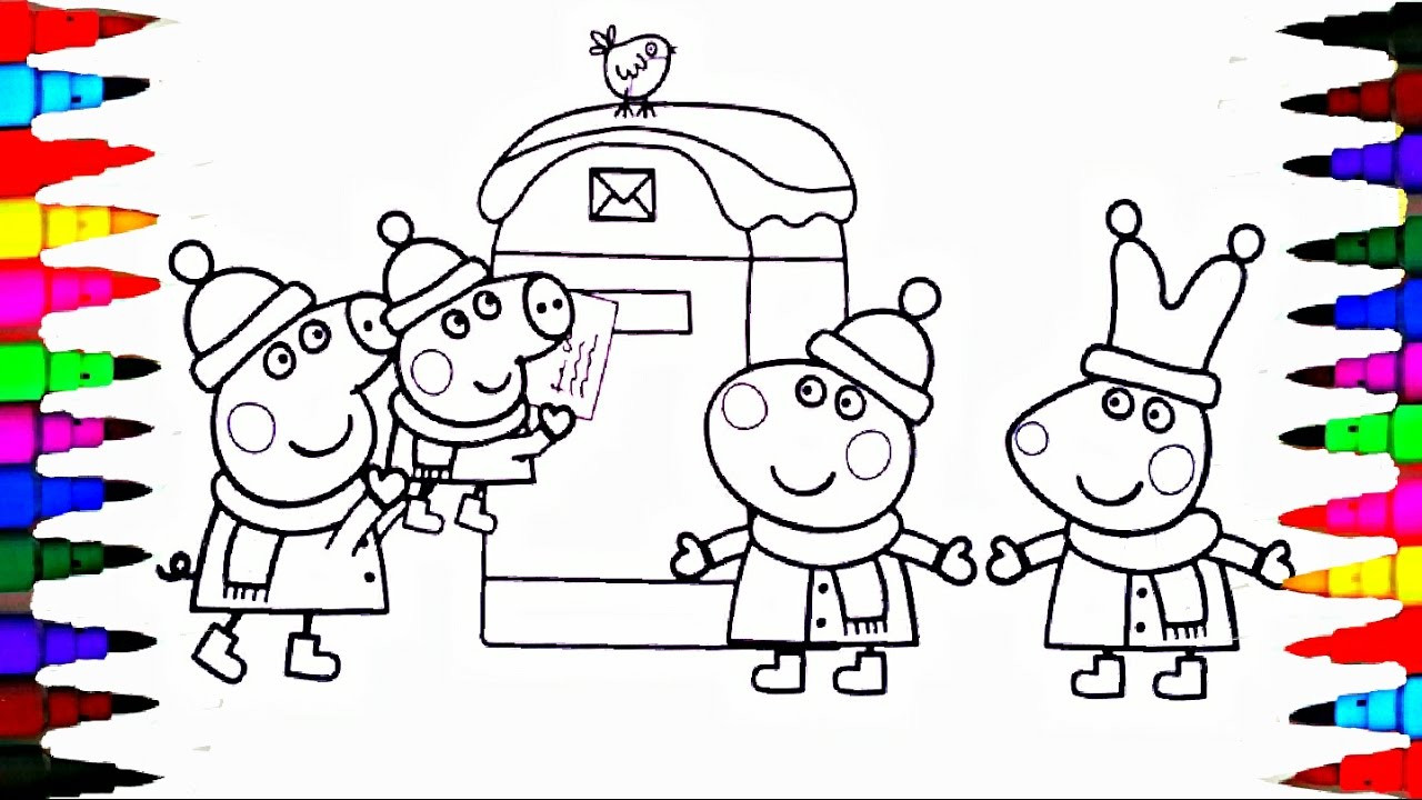 Coloring Games For Kids
 PEPPA PIG Coloring Book Pages Kids Fun Art Activities