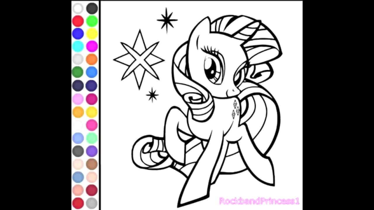Coloring Games For Kids
 My Little Pony Coloring Games line For Kids Free