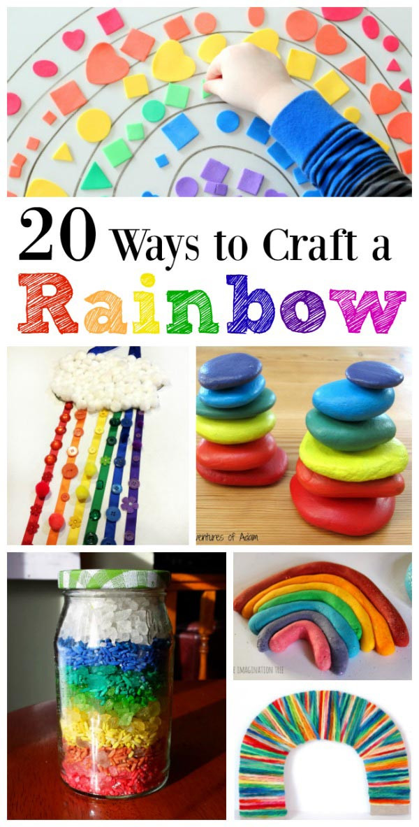 Coloring Ideas For Kids
 20 Easy Rainbow Crafts for Preschool & Elementary Kids