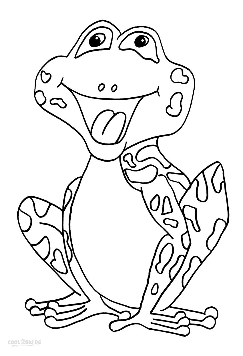 Coloring Kids
 Printable Toad Coloring Pages For Kids