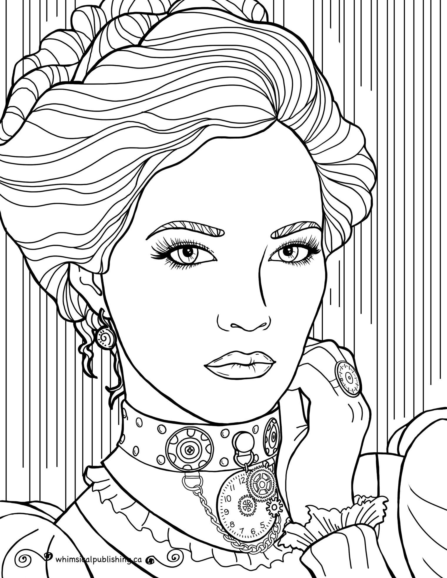 Coloring Pages For Adults People
 Free Colouring Pages