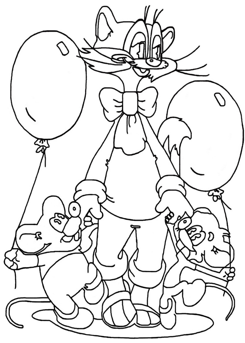 Coloring Pages For Children
 Balloon coloring pages for kids to print for free
