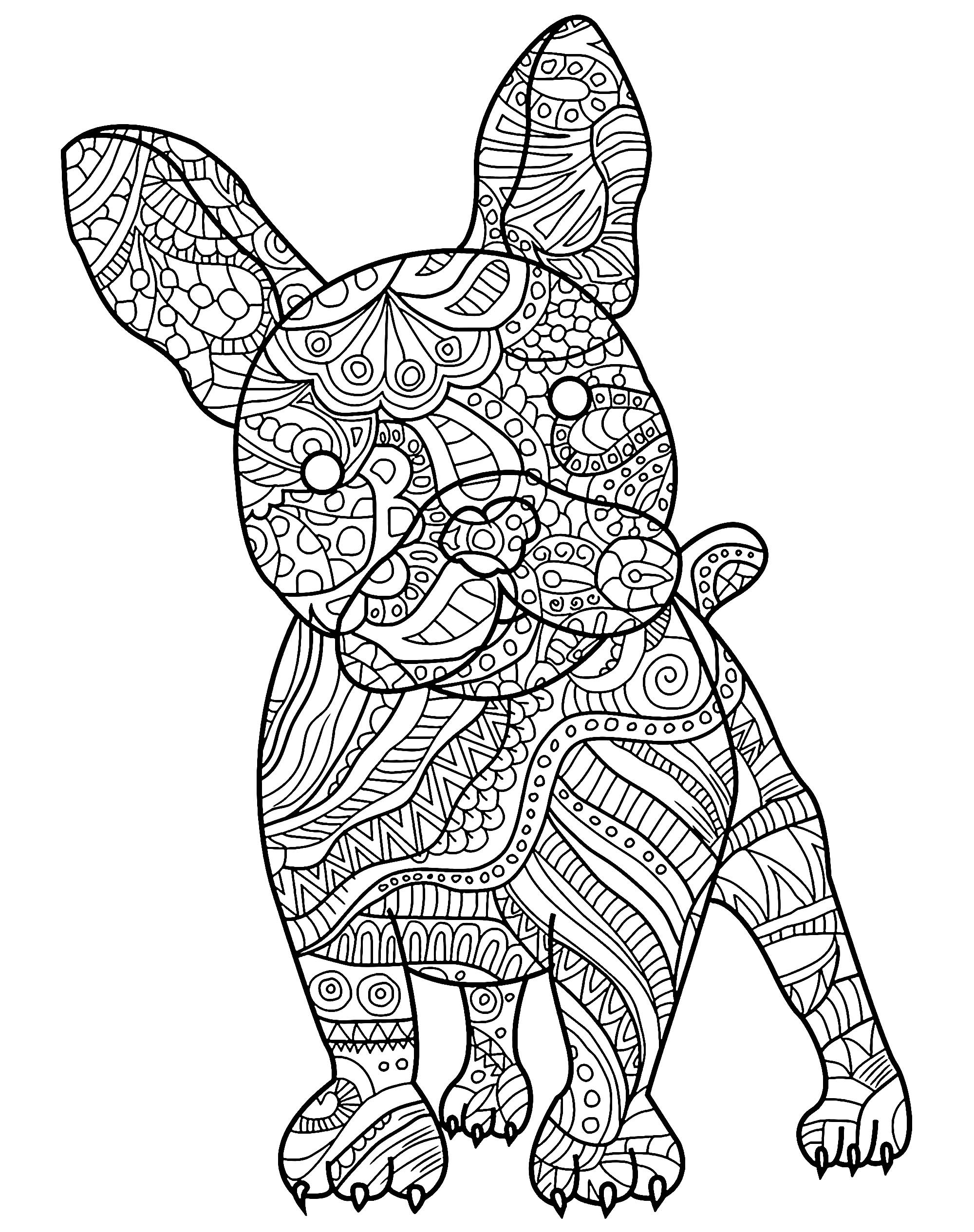 Coloring Pages For Kids Dogs
 Dog to for free Dogs Kids Coloring Pages