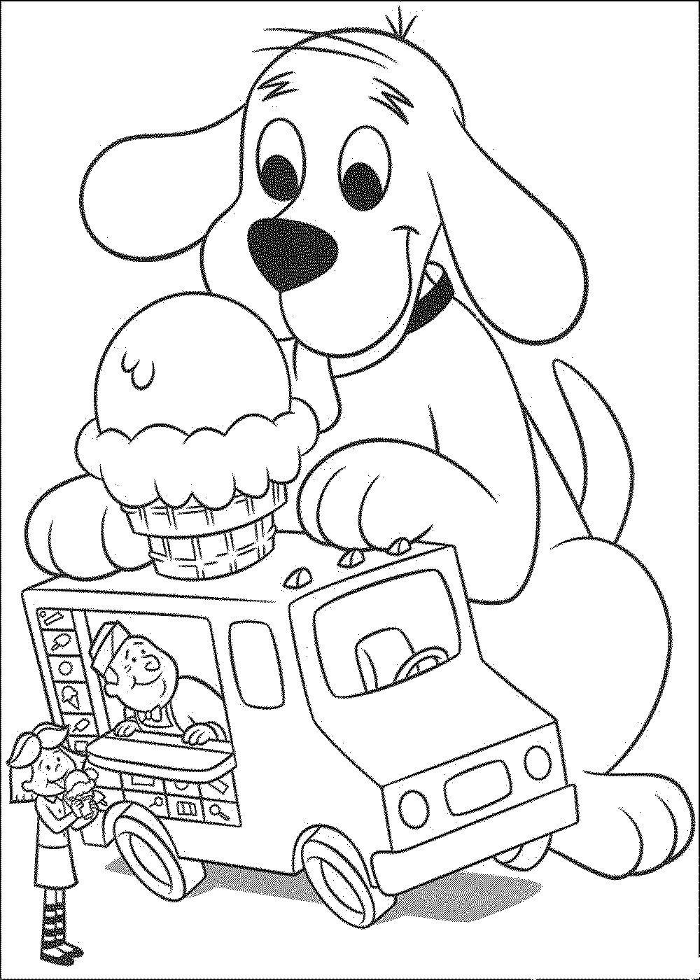 Coloring Pages For Kids Dogs
 Employ Dog Coloring Pages for Your Children’s Creative Time