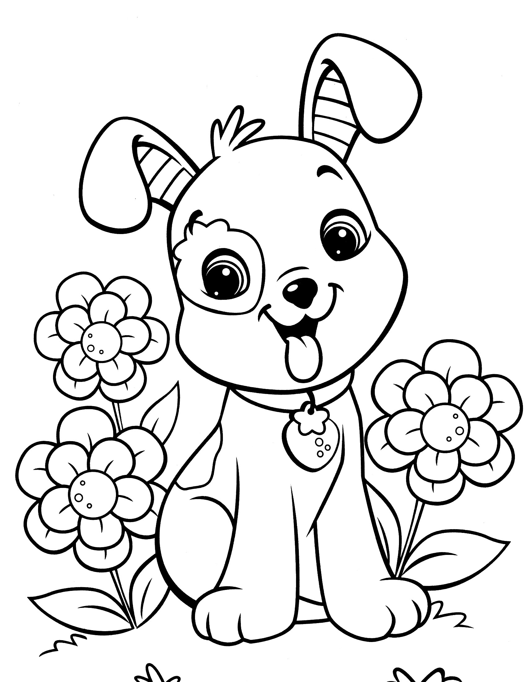 Coloring Pages For Kids Dogs
 Puppy Coloring Pages Best Coloring Pages For Kids