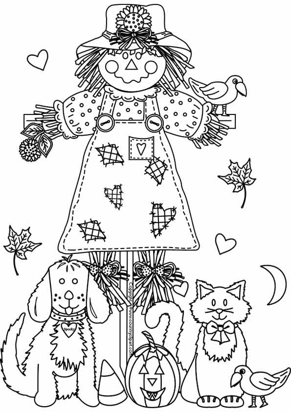 Coloring Pages For Kids Fall
 Free Printable Fall Coloring Pages for Kids Best