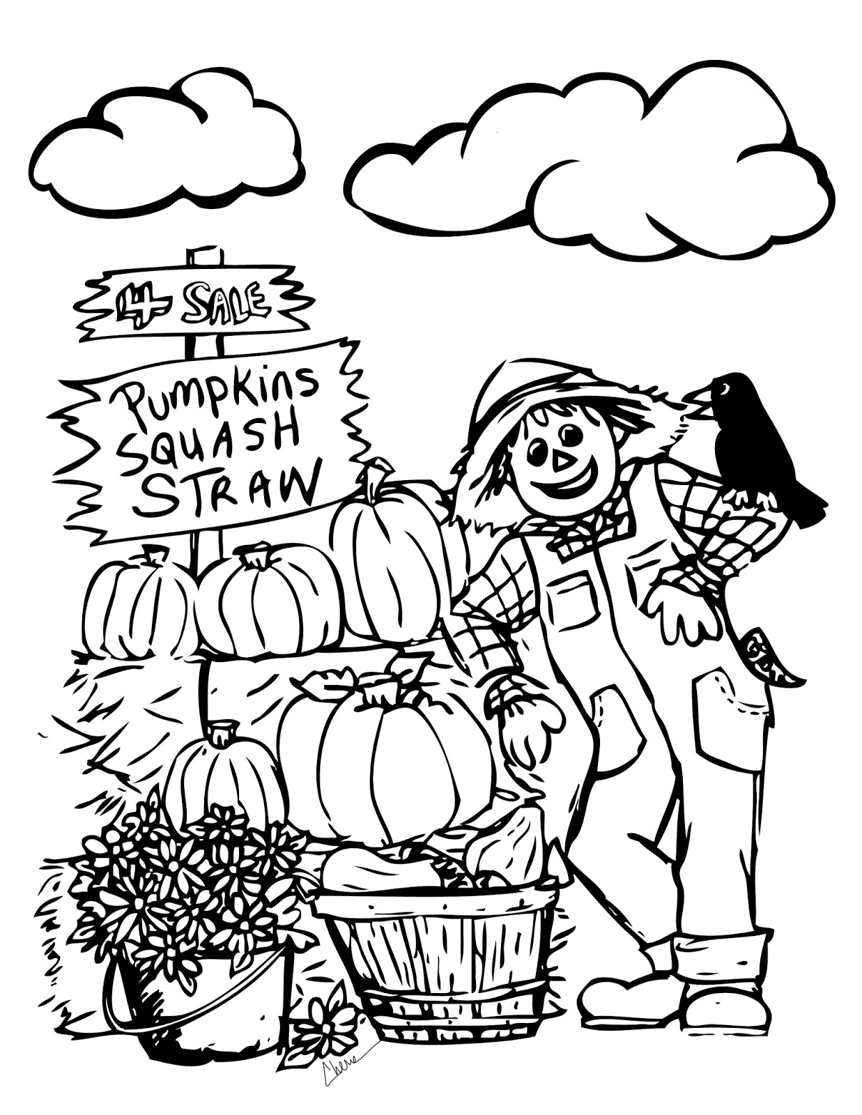 Coloring Pages For Kids Fall
 Fall Coloring Sheets Printable
