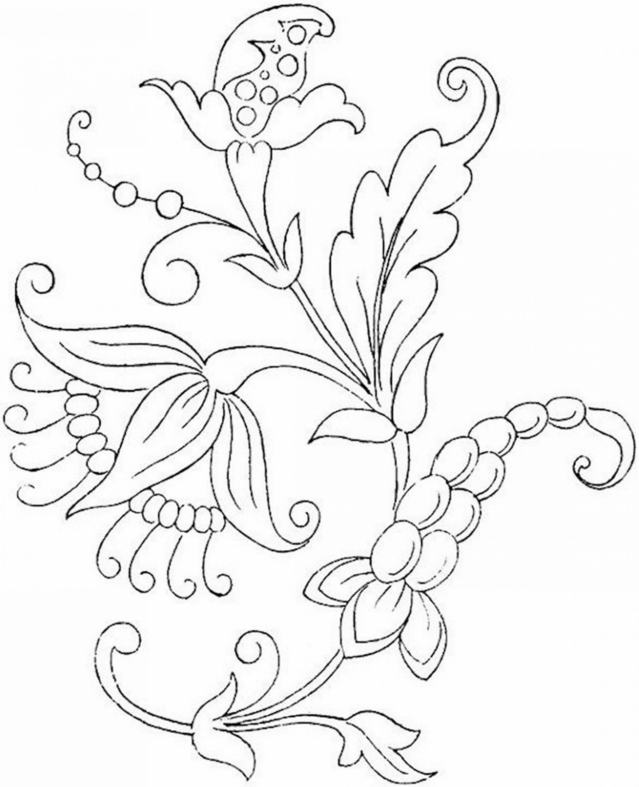 Coloring Pages For Kids Flowers
 Free Printable Flower Coloring Pages For Kids Best