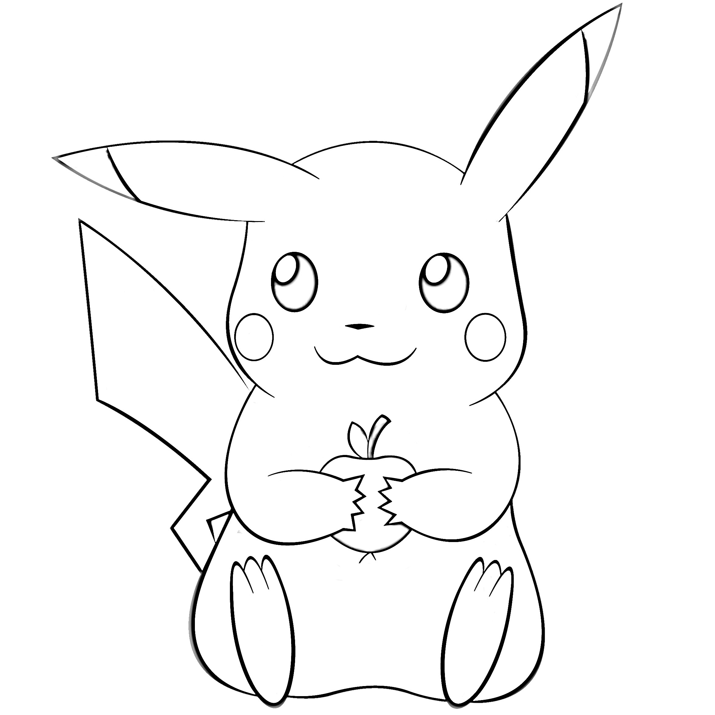 Coloring Pages For Kids Pikachu
 10 Free Pikachu Coloring Pages for Kids