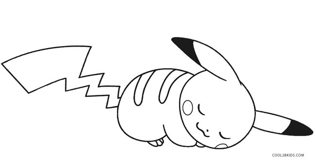 Coloring Pages For Kids Pikachu
 Pikachu Coloring Pages