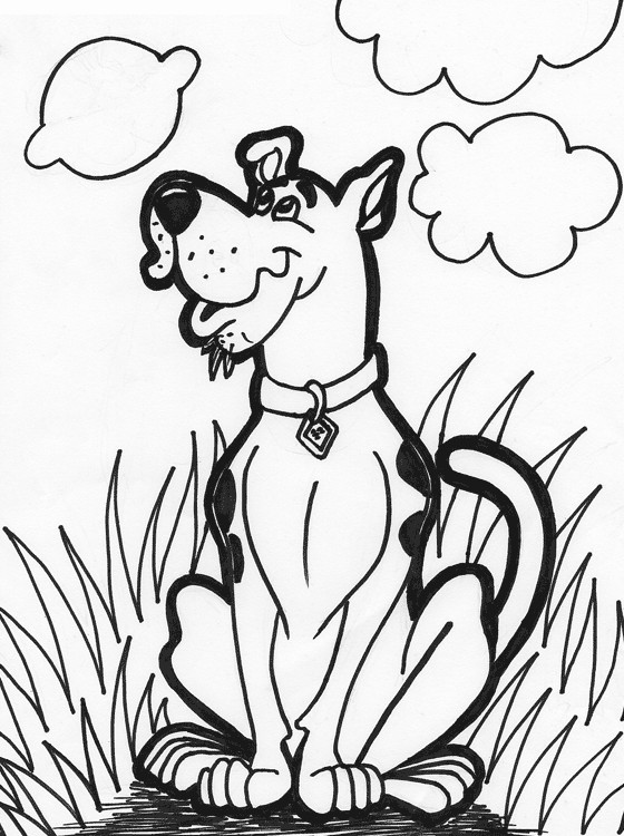 Coloring Pages For Kids Printable
 Kids Page Printable Scooby Doo Coloring Pages