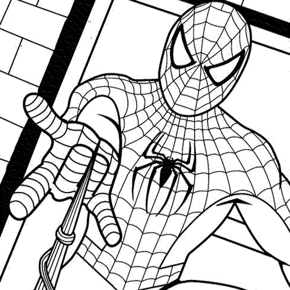 Coloring Pages For Kids Spiderman
 Print & Download Spiderman Coloring Pages An Enjoyable