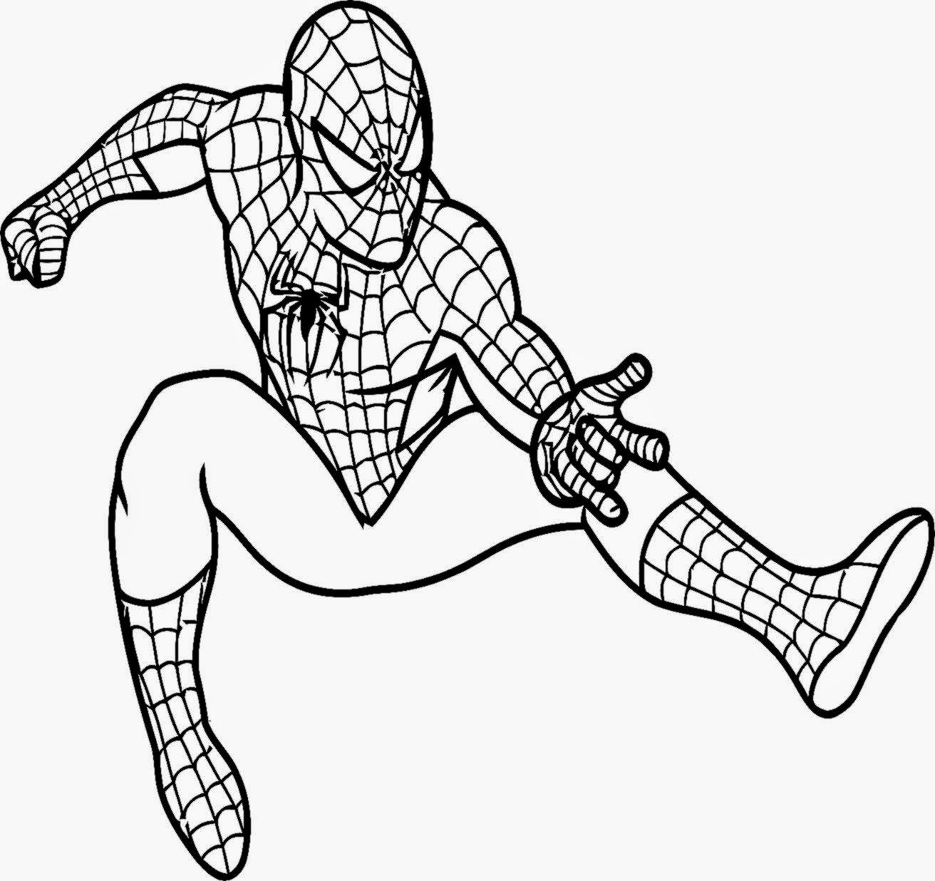 Coloring Pages For Kids Spiderman
 12 coloring pictures spiderman Print Color Craft
