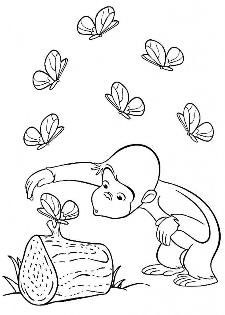 Coloring Printables For Kids
 Curious George Coloring Pages Best Coloring Pages For Kids