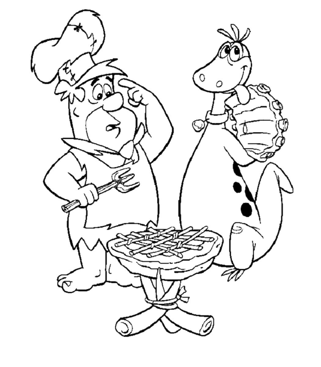 Coloring Sheet Free Printable
 The Flintstones Coloring Pages