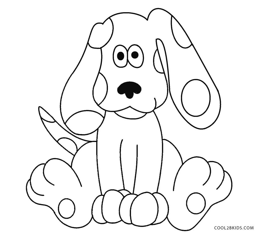 Coloring Sheet Free Printable
 Free Printable Blues Clues Coloring Pages For Kids