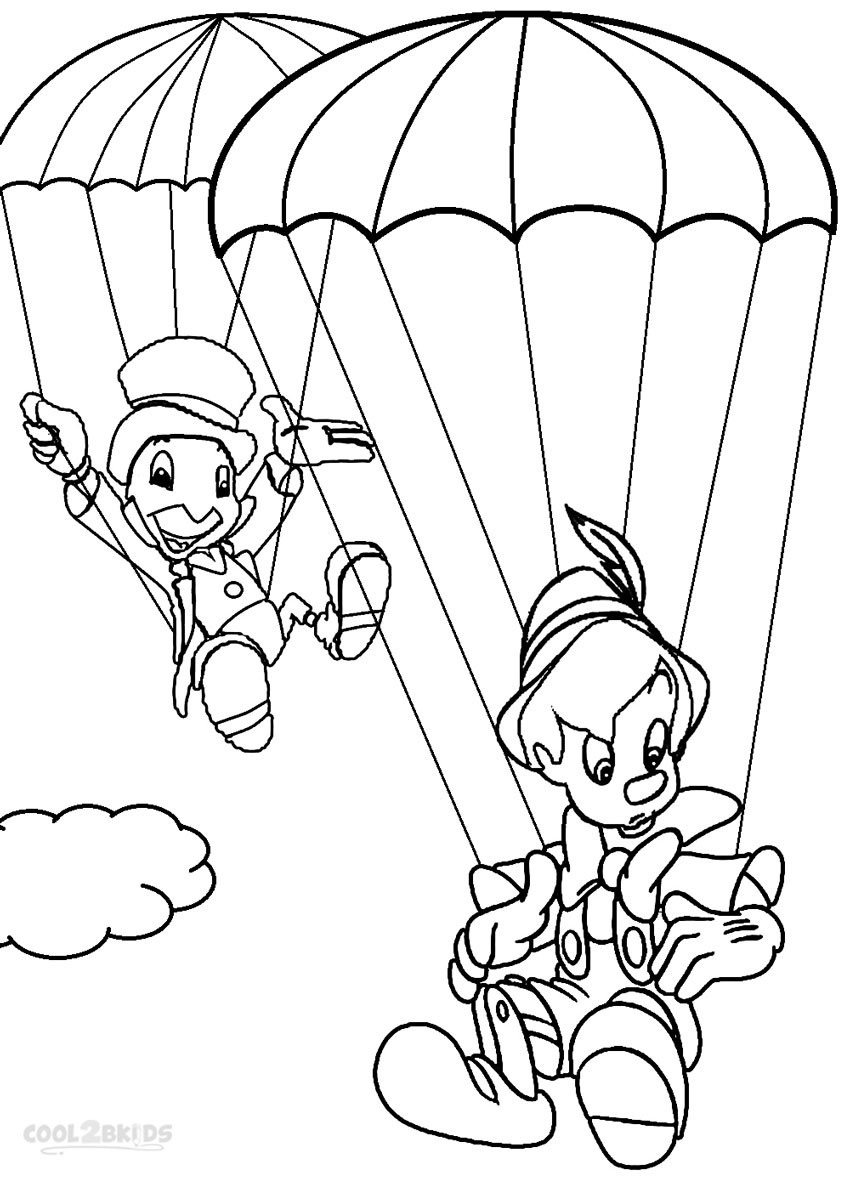 Coloring Sheet Free Printable
 Printable Pinocchio Coloring Pages For Kids