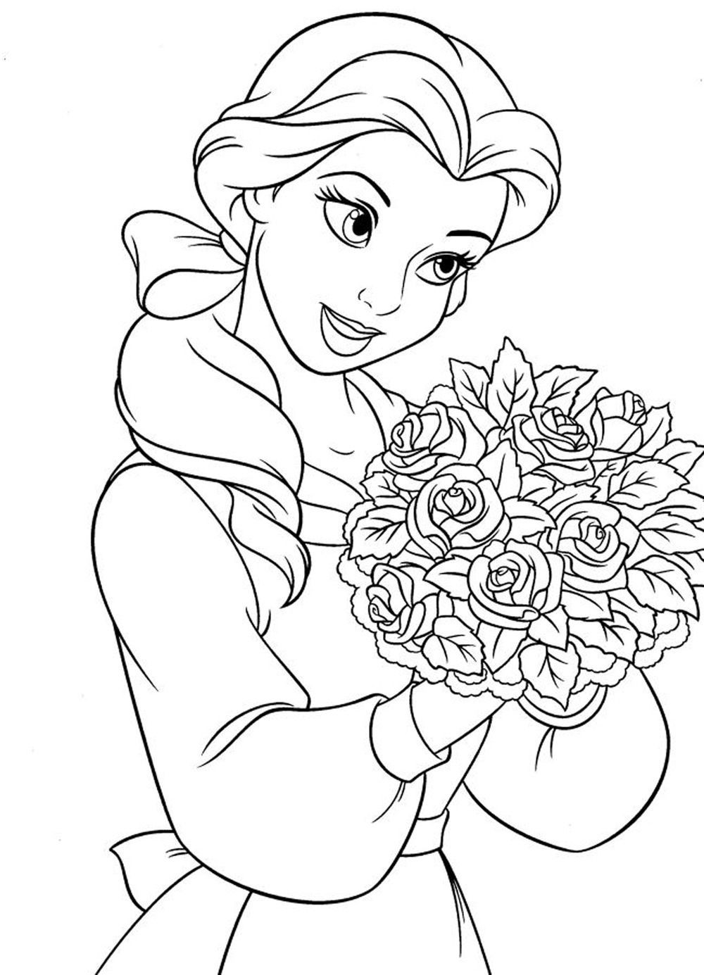 Coloring Sheets For Girls
 Detailed Coloring Pages For Girls at GetColorings