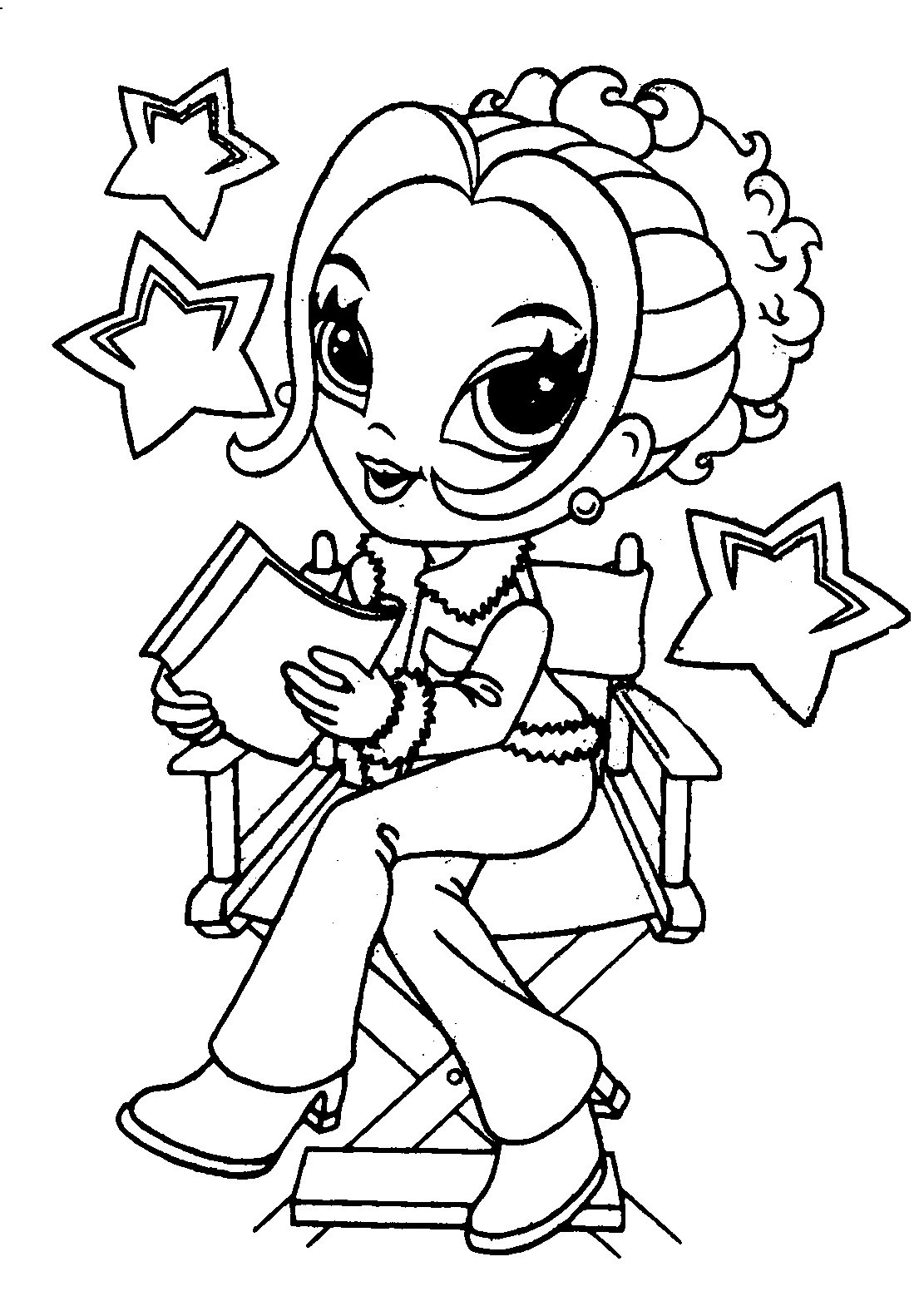 Coloring Sheets For Girls
 Girls coloring pages