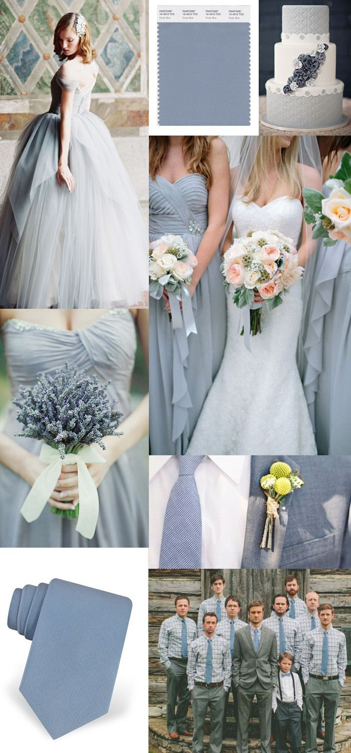 Colors For Wedding
 23 Slate and Dusty Blue Wedding Ideas